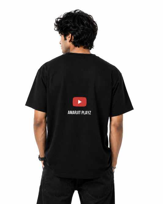 Amarjit Playz - Unisex Standard Crew T-Shirt [Check Description for Size Chart]