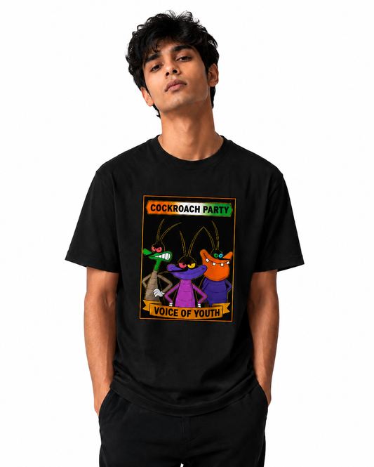 Cockroach Party T-shirt (PolyCotton)