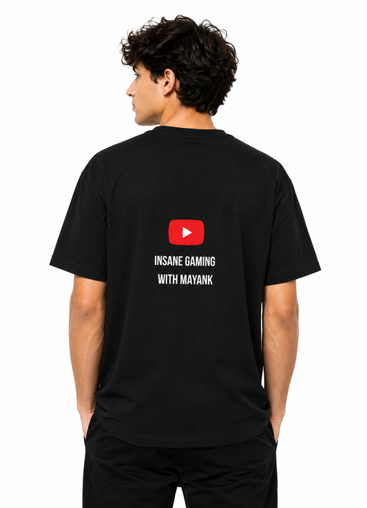 Insane Gaming with Mayank - Unisex Standard Crew T-Shirt [Check Description for Size Chart]